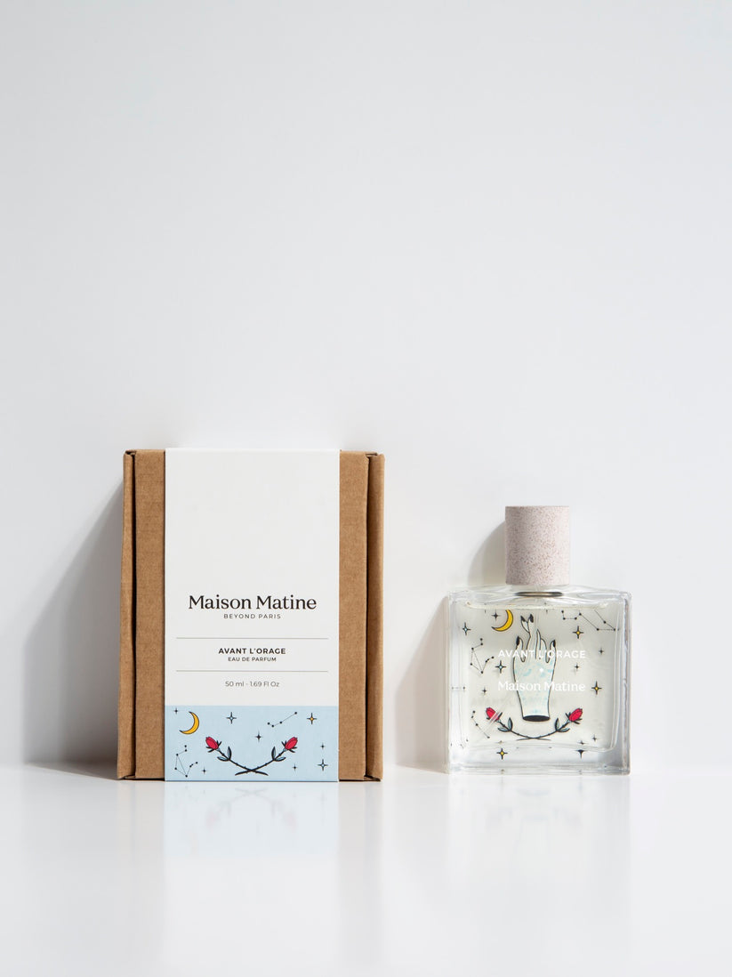 Maison Matine Eau de Parfum Avant l'orage, boisé et fleuri 50ml