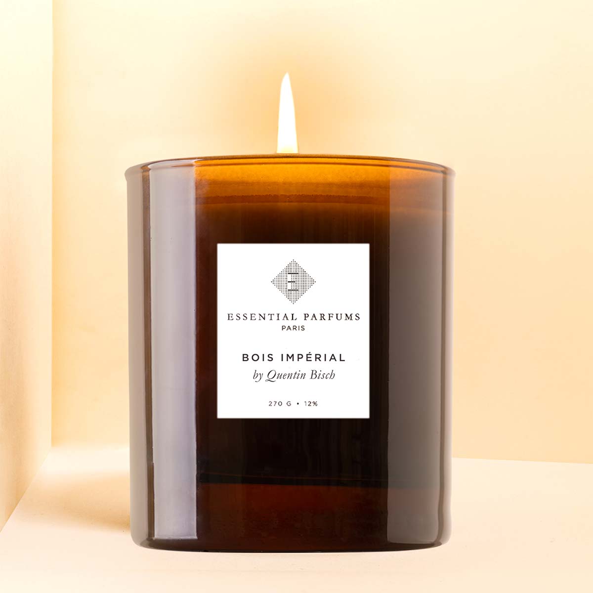 Essential Parfums Bougie Parfumée Bois Impérial 270g