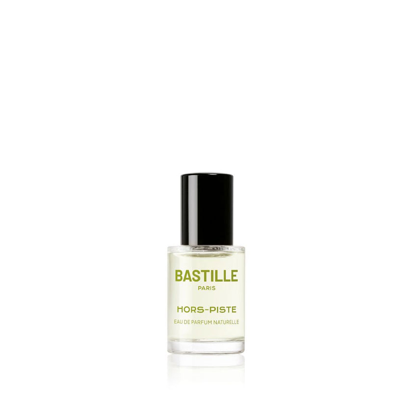 Eau de Parfum Naturelle Hors Piste de la marque Bastille Paris en format 15ml. Famille olfactive Hespéridé