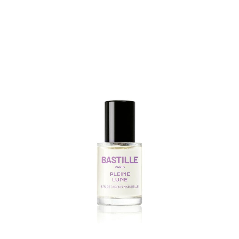 Eau de Parfum Naturelle Pleine Lune de la marque Bastille Paris en format 15ml. Famille olfactive Floral