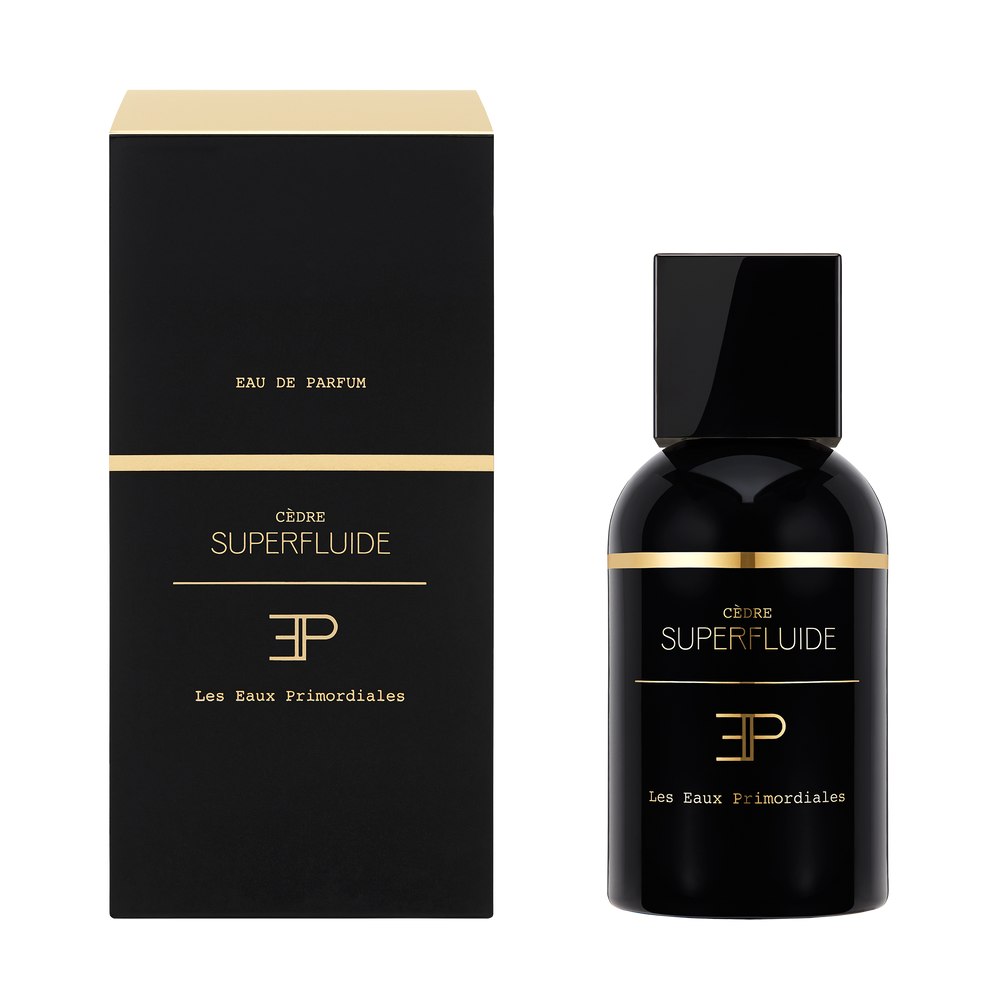 Cèdre Superfluide Eau de parfum les eaux primordiales parfumerie de luxe et de niche