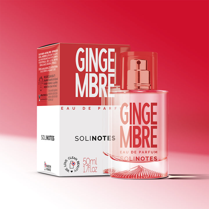 Eau de parfum GINGEMBRE de la marques Solinotes en 50ml