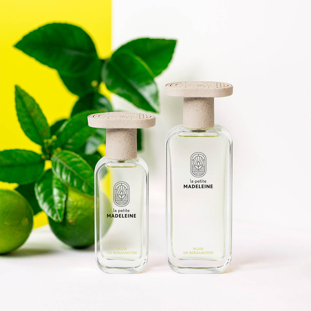 La Petite Madeleine Eau de Parfum Naturelle 50ml et 100ml parfum Pluie de Bergamotes