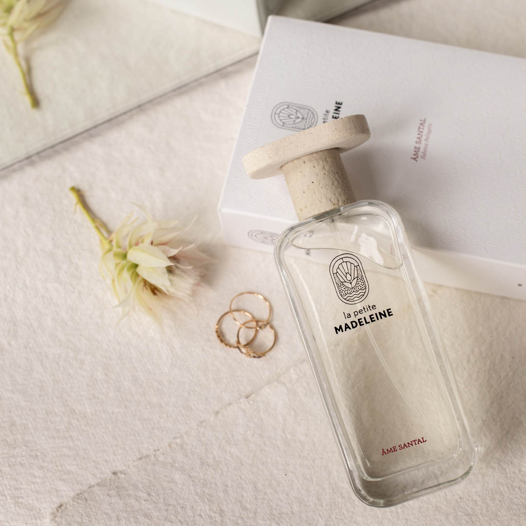 La Petite Madeleine Eau de Parfum Ame Santal, parfum naturel