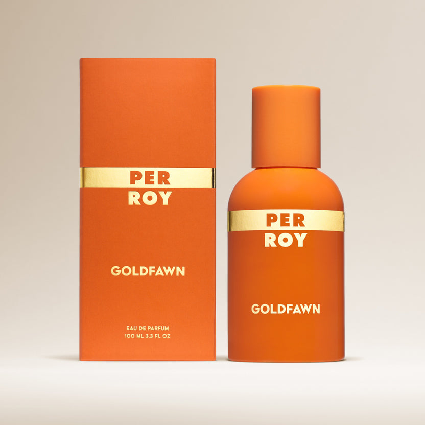 Goldfawn parfum boisé ambré de la marque perroy parfum nouveauté